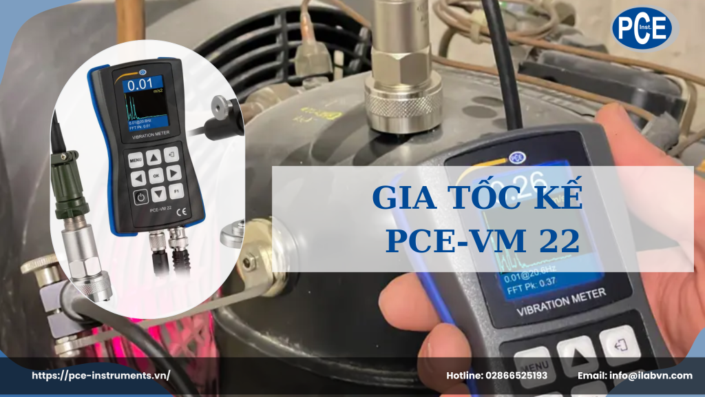 Gia tốc kế PCE-VM 22