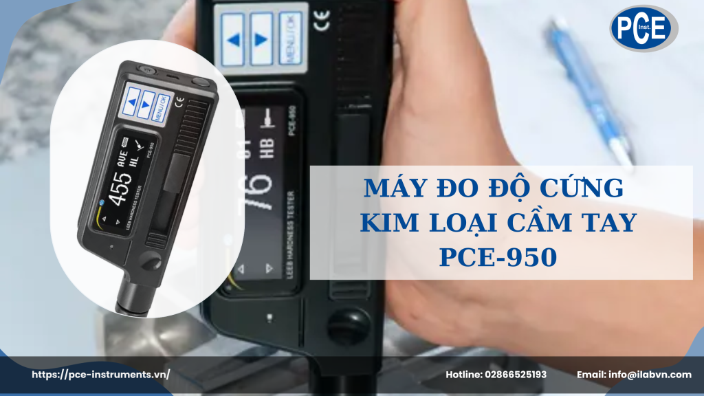 Máy đo độ cứng kim loại cầm tay PCE-950