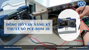 Đồng hồ vạn năng kỹ thuật số PCE-BDM 20