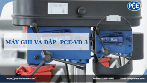 Máy ghi va đập PCE-VD 3