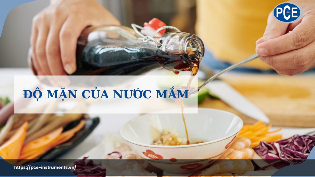 Độ mặn của nước mắm