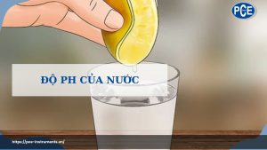 Độ pH của nước