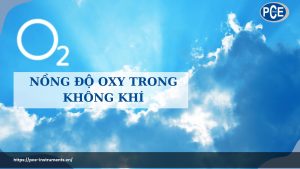 nồng độ Oxy trong không khí