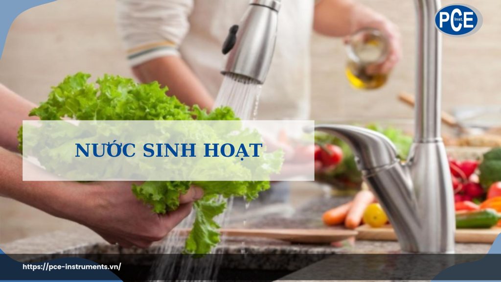 nước sinh hoạt