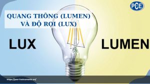 quang thông (lumen) và độ rọi (lux)