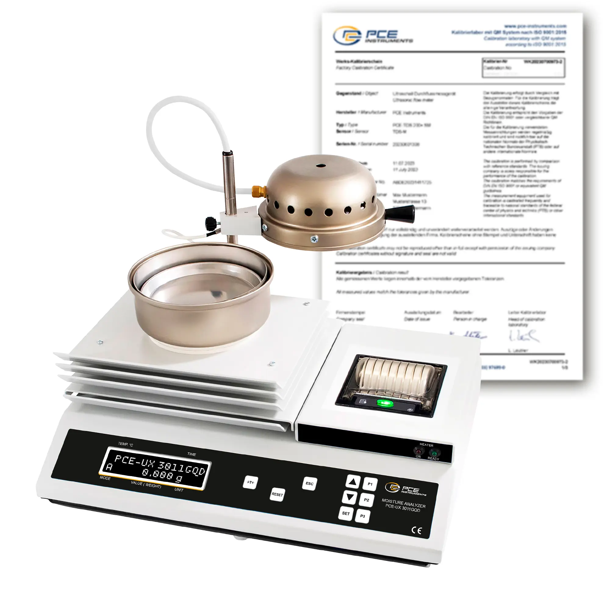 Máy đo độ ẩm PCE-UX 3011GQD-ICA - PCE