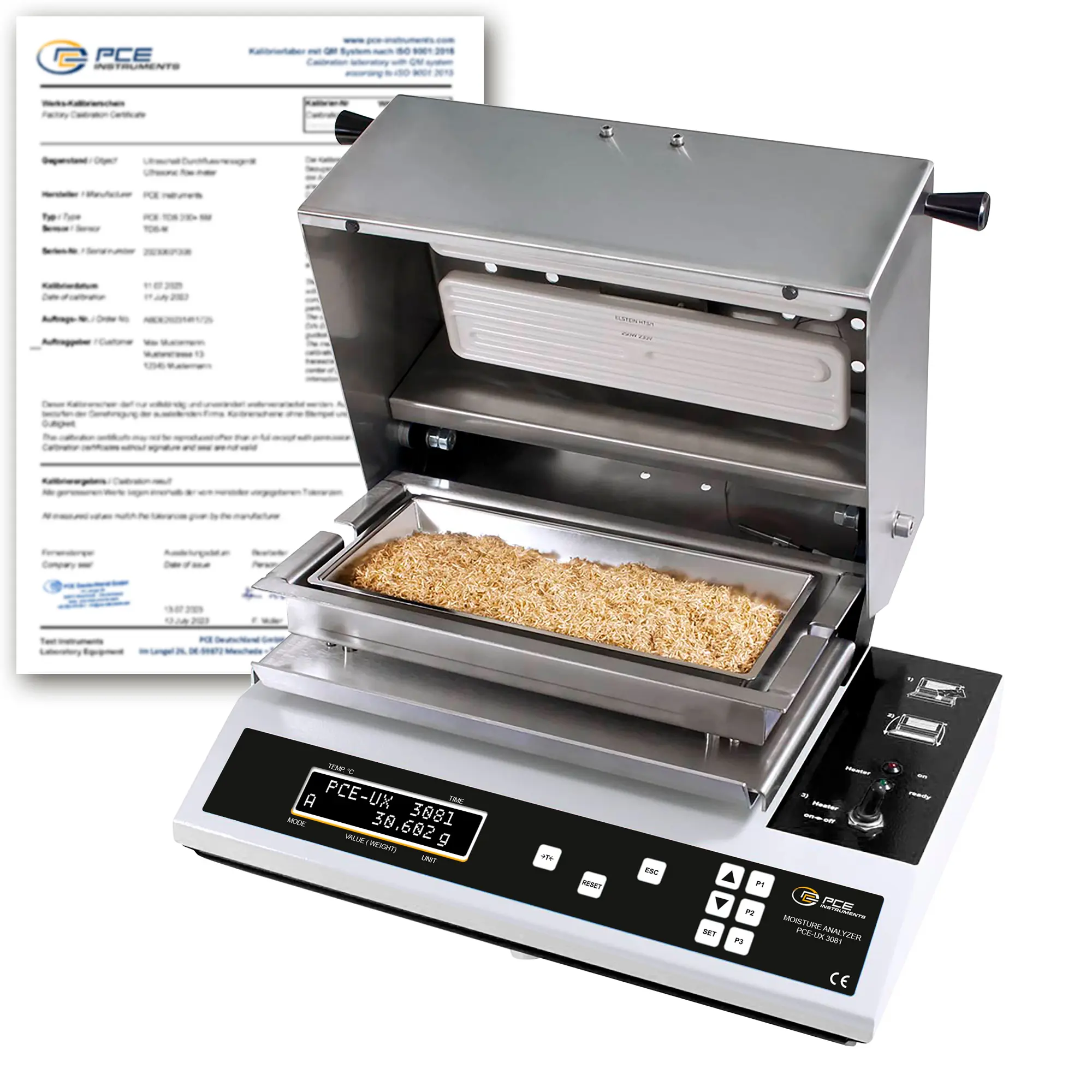 Máy đo độ ẩm PCE-UX 3081-ICA - PCE