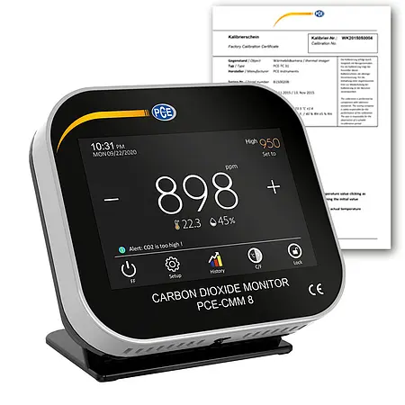 Máy đo khí CO2 PCE-CMM 8-ICA - PCE